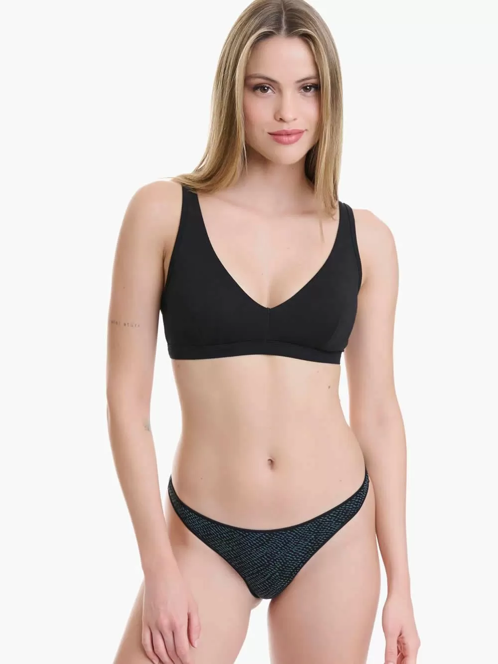 WALK Γυναικείο String 70 - Πολύ Απαλό Bamboo - Πακέτο με 2 