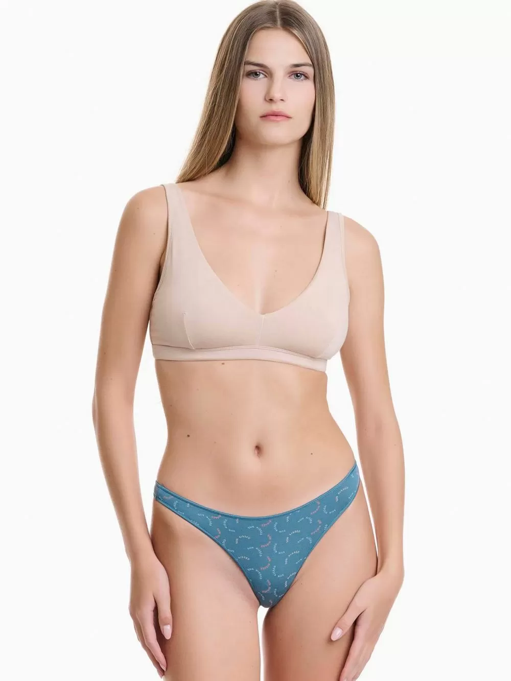 WALK Γυναικείο String 72 - Πολύ Απαλό Bamboo - Πακέτο με 2 