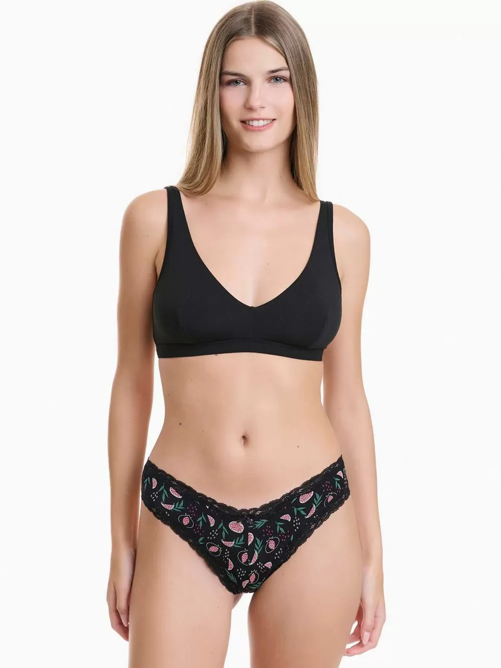 WALK Γυναικείο Brazilian Boxer 78 - Πολύ Απαλό Eco Bamboo - Πακέτο με 2