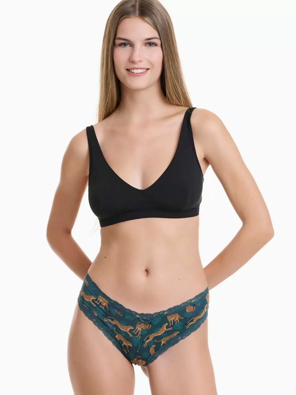 WALK Γυναικείο Brazilian Boxer 79 - Πολύ Απαλό Eco Bamboo - Πακέτο με 2