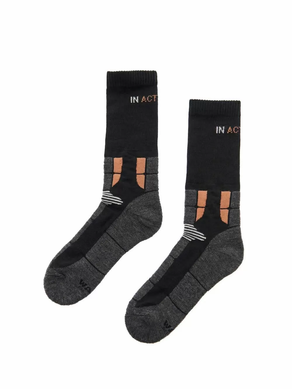 Walk Socks Game 222 Αντρική Μάλλινη Ισοθερμική Αντιβακτηριδιακή Κάλτσα