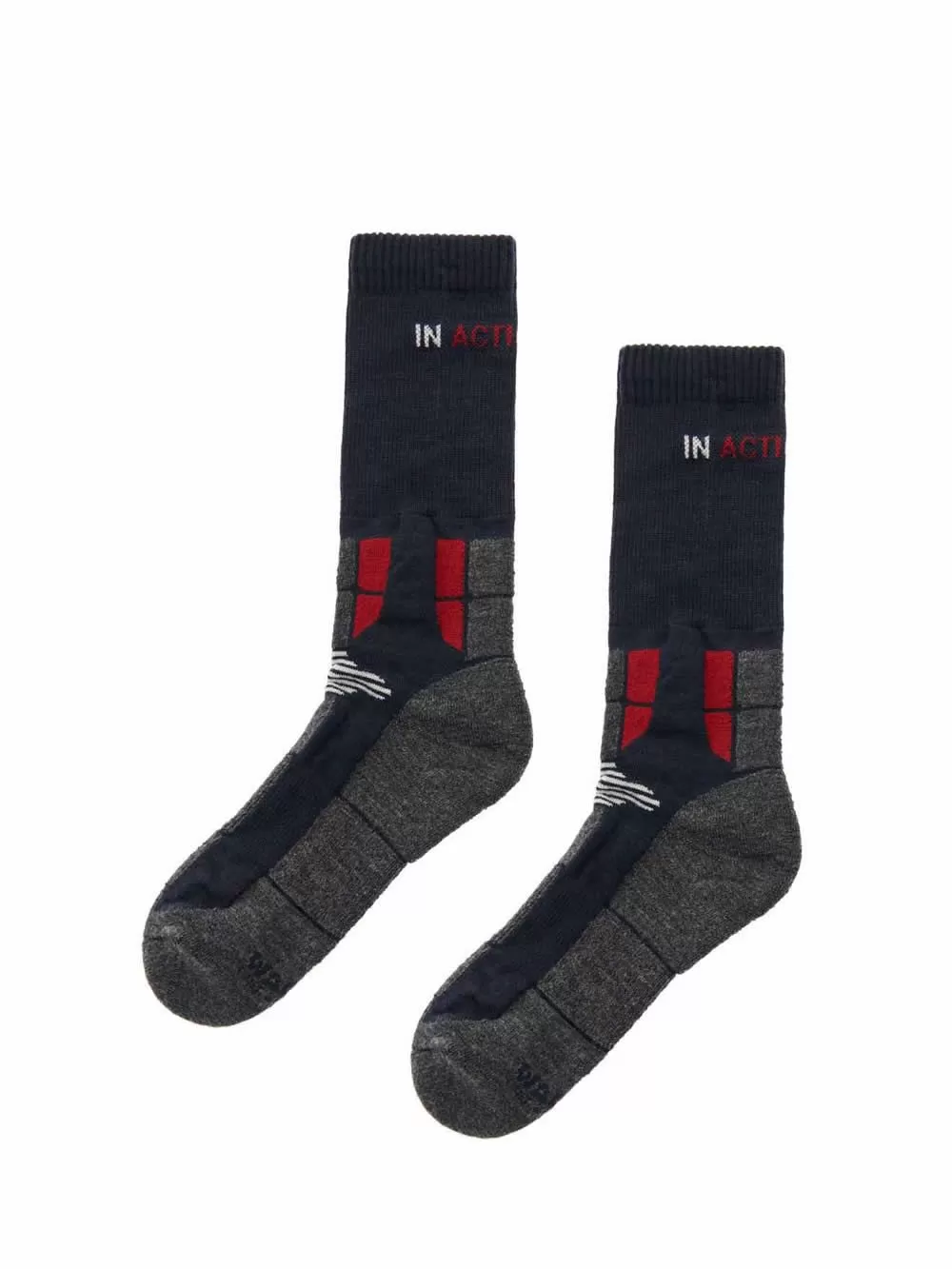 Walk Socks Game 222 Αντρική Μάλλινη Ισοθερμική Αντιβακτηριδιακή Κάλτσα