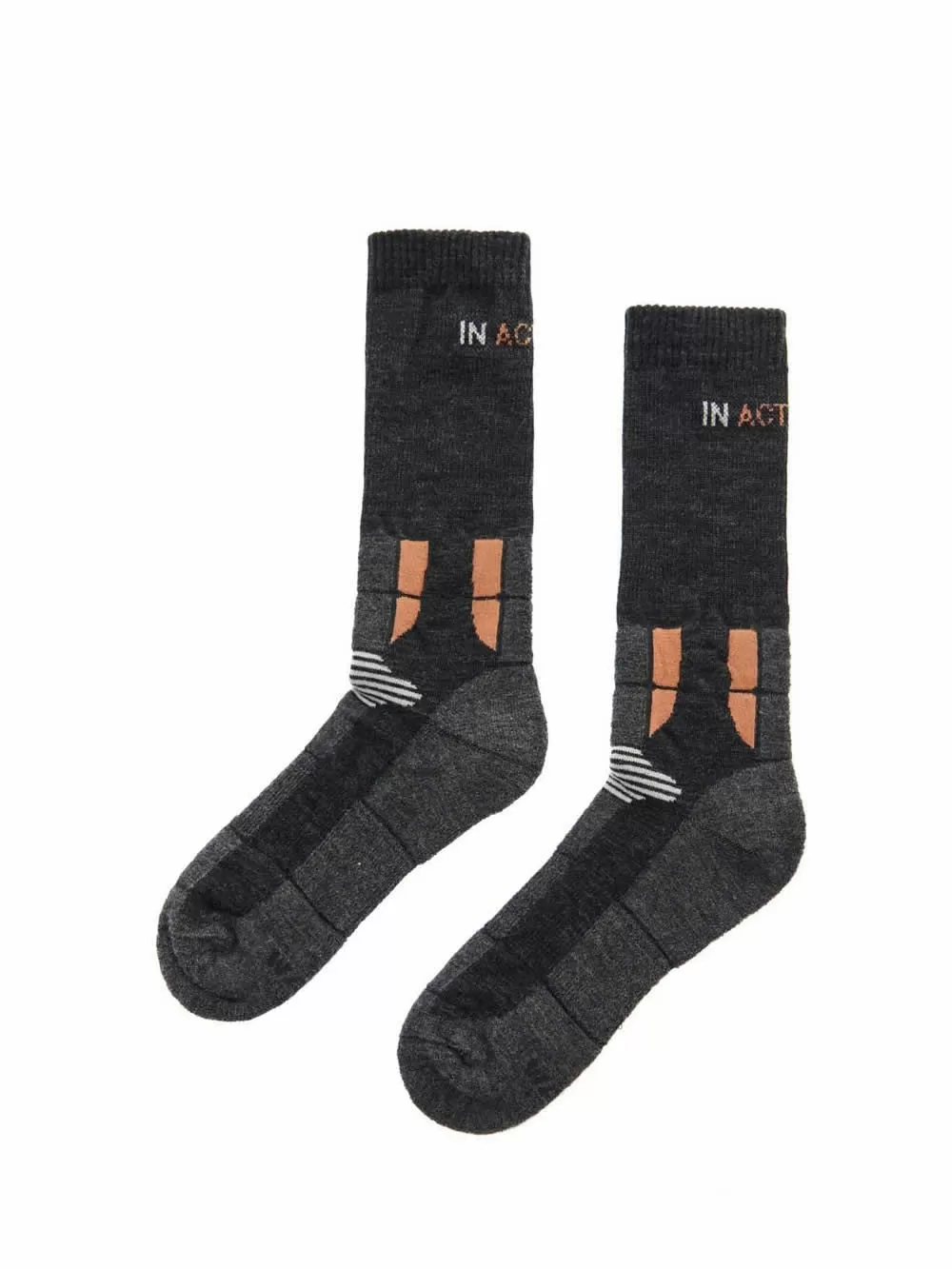 Walk Socks Game 222 Αντρική Μάλλινη Ισοθερμική Αντιβακτηριδιακή Κάλτσα