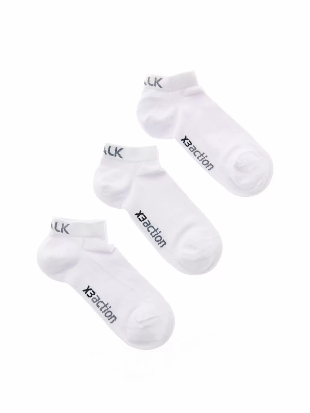 WALK Ανδρικό Σοσόνι Ελαστικό Βαμβάκι - 3 Τεμάχια 