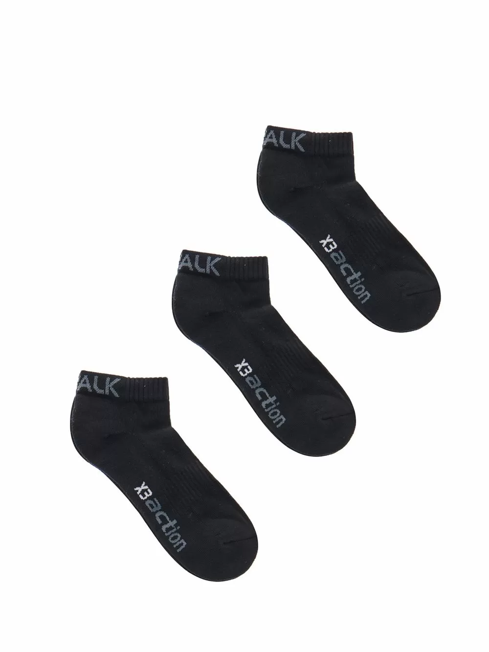 WALK Ανδρικό Σοσόνι - Ελαστικό Βαμβάκι - 3 Τεμάχια 