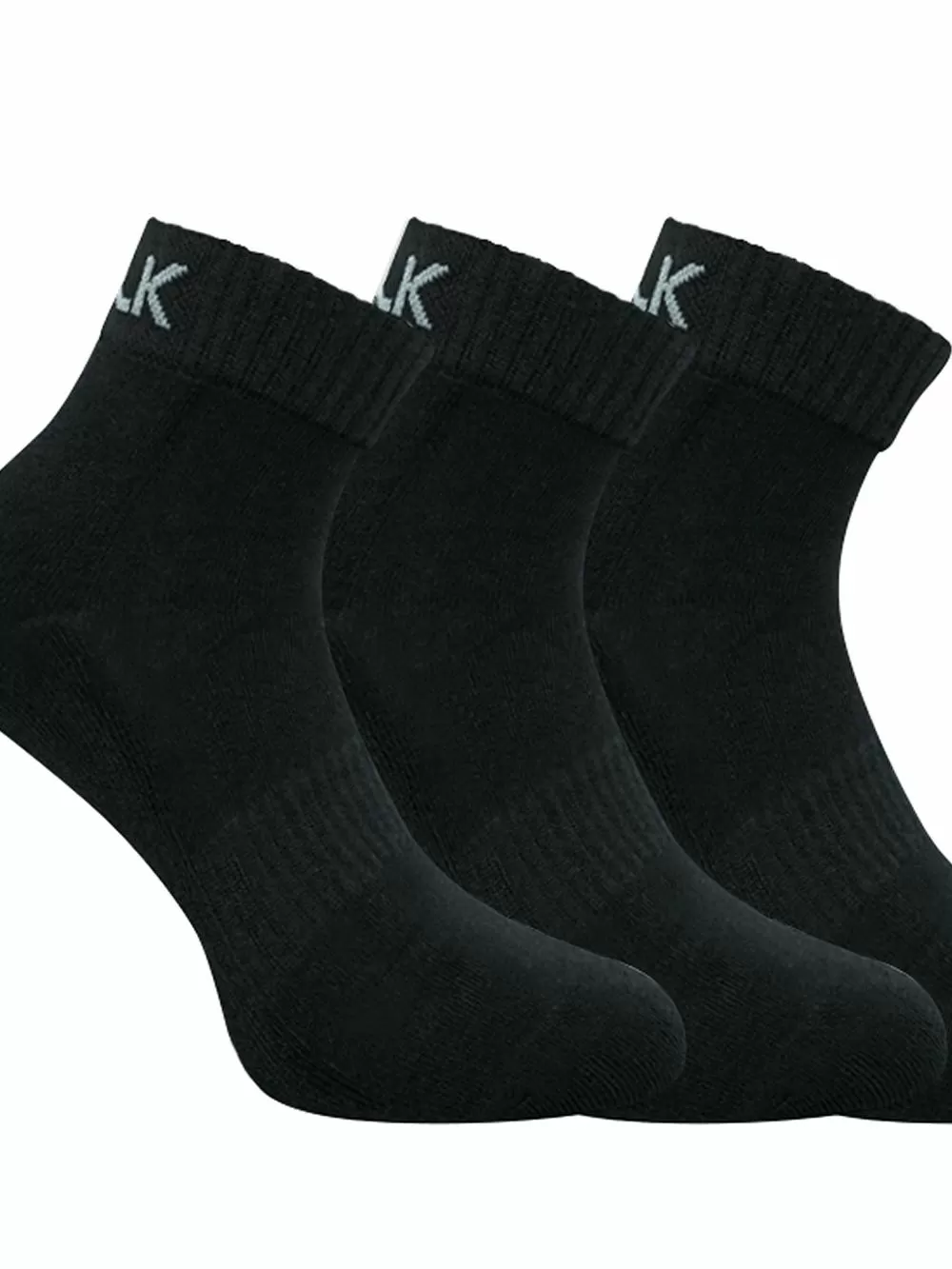 WALK Γυναικεία Αθλητική Βαμβακερή Κάλτσα Ημίκοντη - 3 Τεμάχια