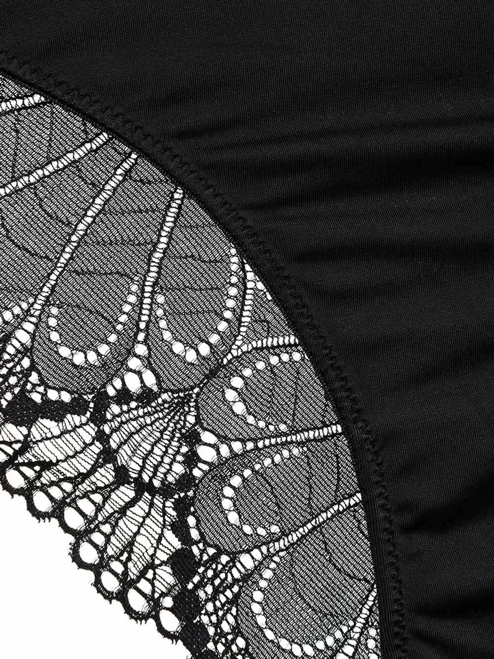 Wonderbra Slip Πολυτελείας Κανονικό - Σατινέ Ύφασμα & Δαντέλα