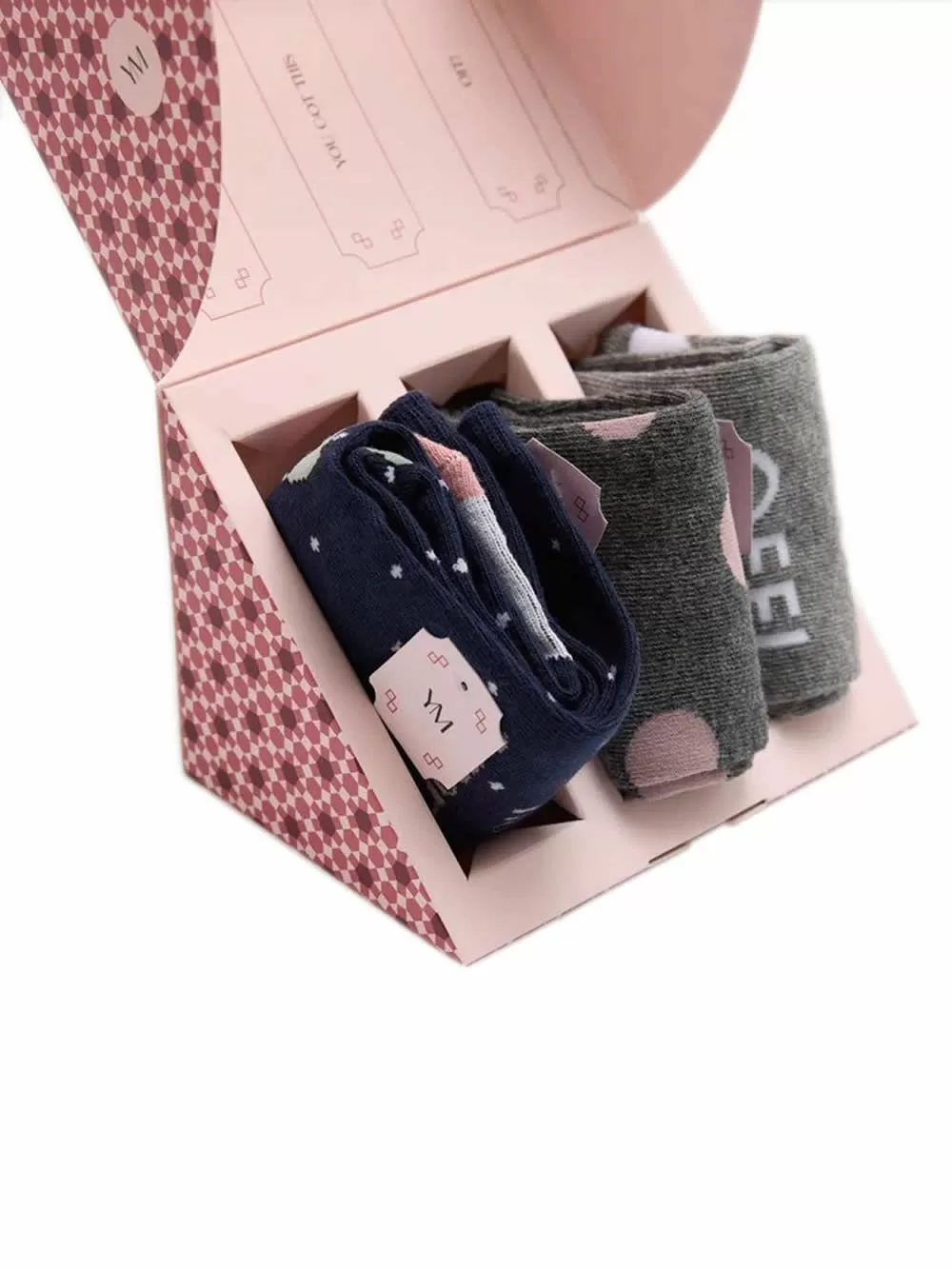 YSABEL MORA Γυναικεία Κάλτσα Gift Box - Ελαστικό Βαμβάκι - 3 Ζευγάρια