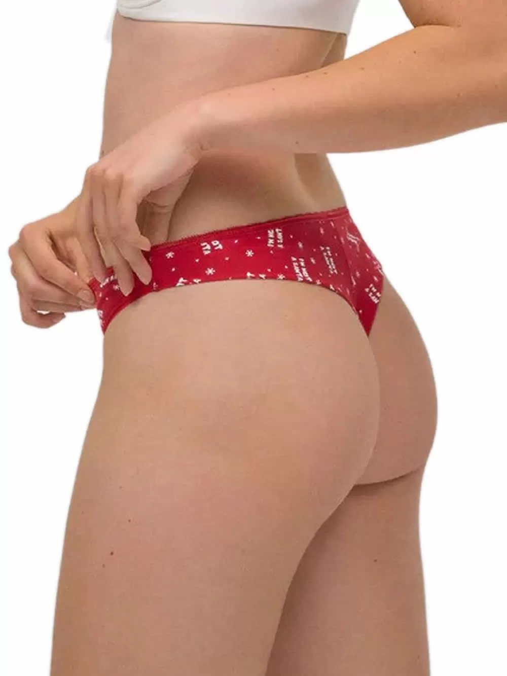 YSABEL MORA String X-mas - Ελαστικό Βαμβάκι 