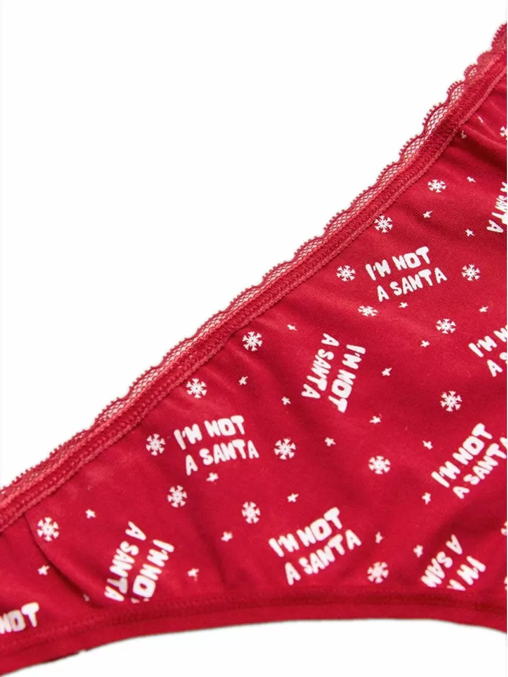 YSABEL MORA String X-mas - Ελαστικό Βαμβάκι 