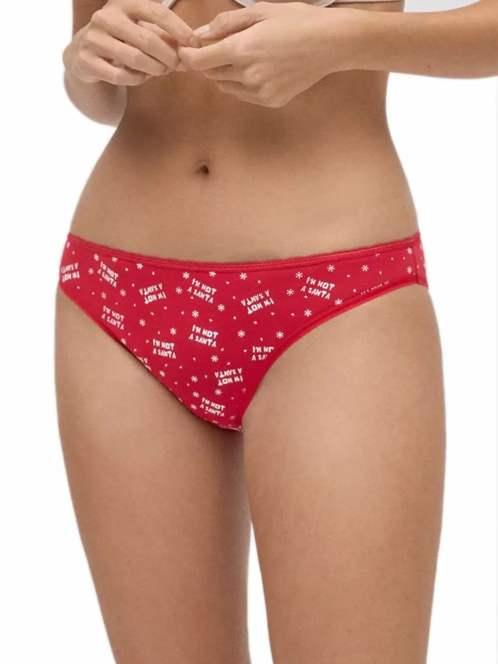 YSABEL MORA Slip Κανονικό X-mas - Ελαστικό Βαμβάκι 