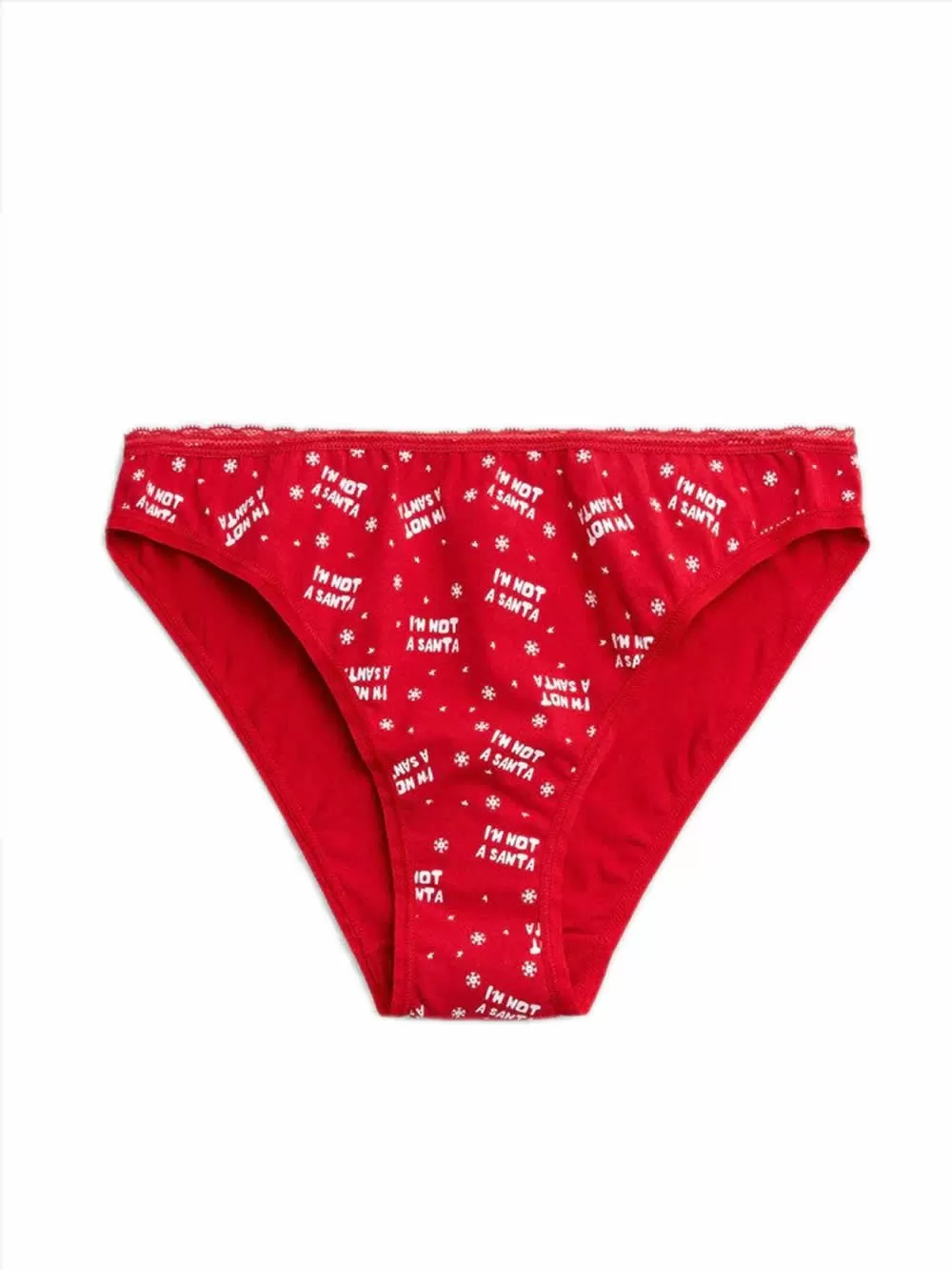 YSABEL MORA Slip Κανονικό X-mas - Ελαστικό Βαμβάκι 