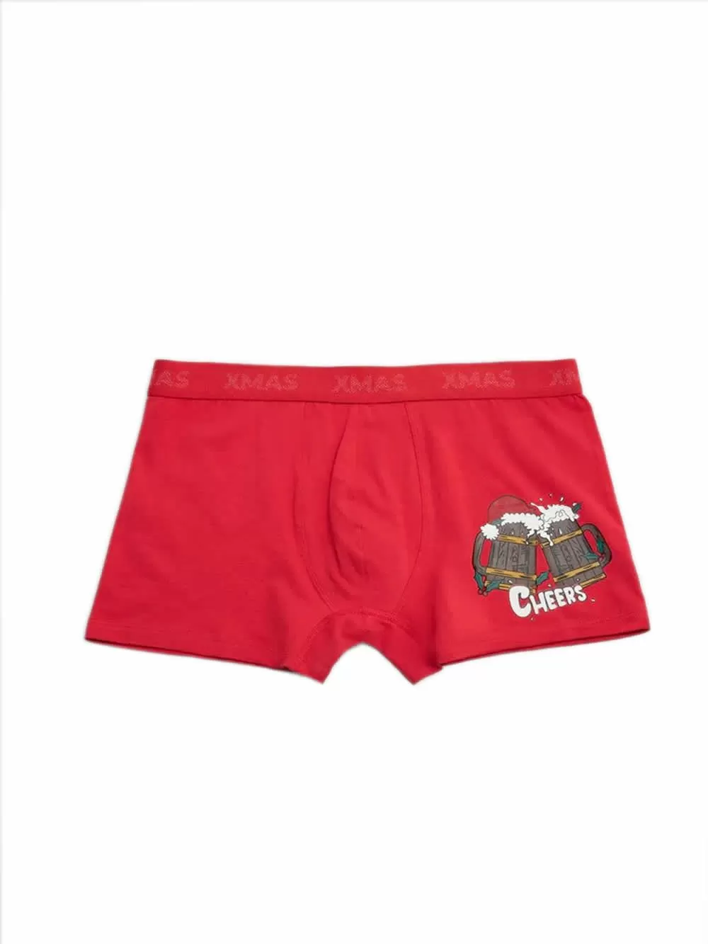 YSABEL MORA Ανδρικό Boxer X-mas Cheers - Ελαστικό Βαμβάκι