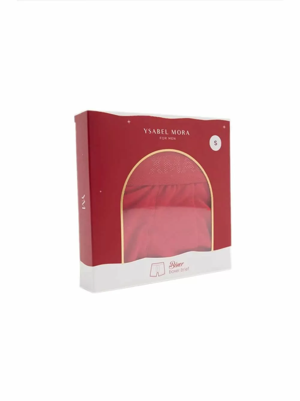 YSABEL MORA Ανδρικό Boxer X-mas Cheers - Ελαστικό Βαμβάκι