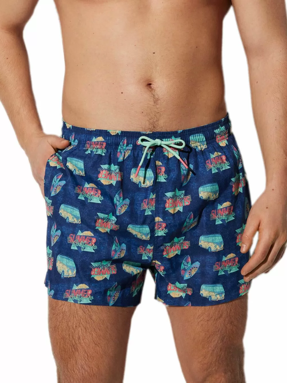 YSABEL MORA Ανδρικό Μαγιό Σορτς Κοντό Surfer