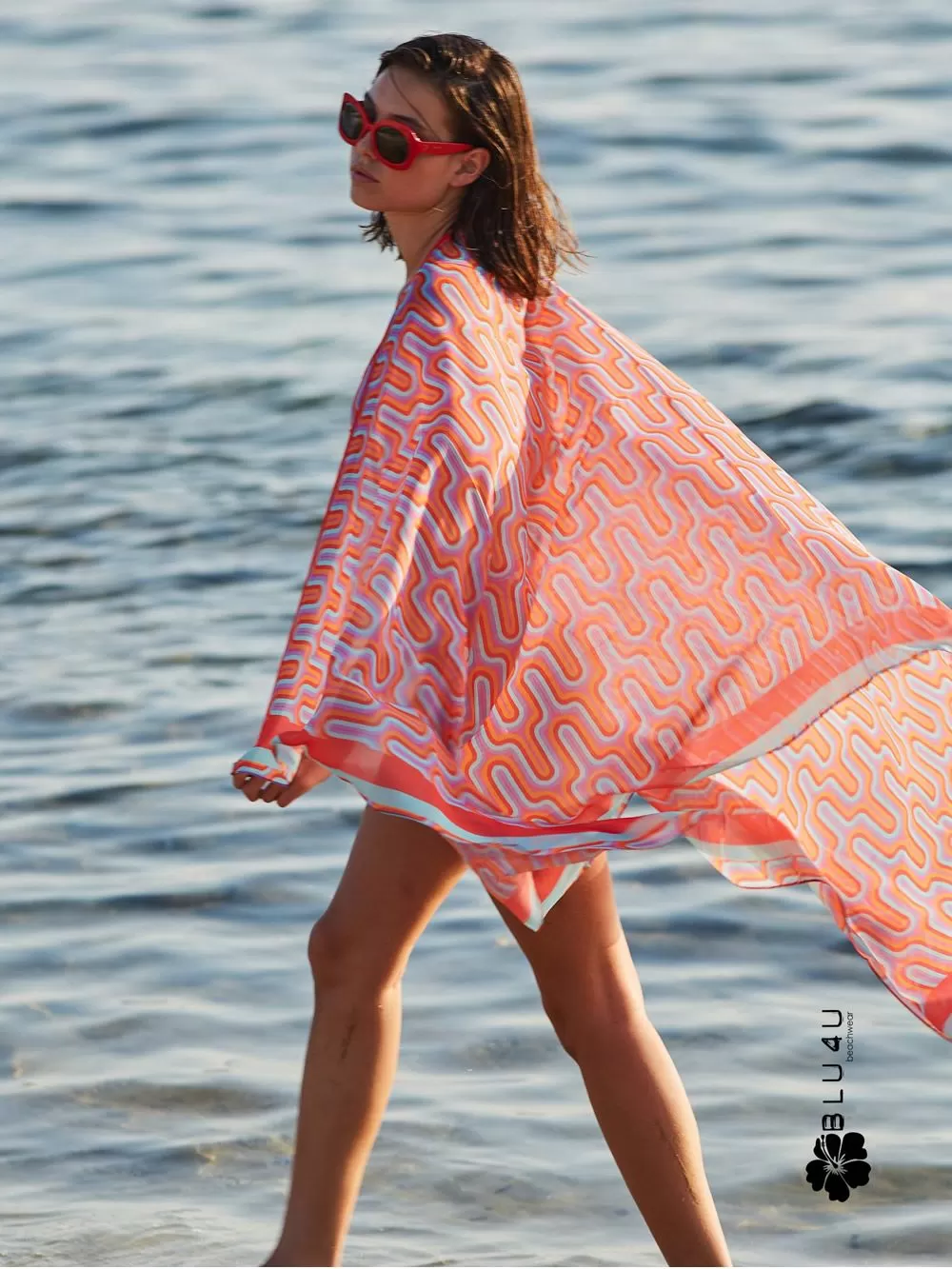 Μαγιό BLU4U Ziggy Μπικίνι Σλιπ Κανονικό Δετό