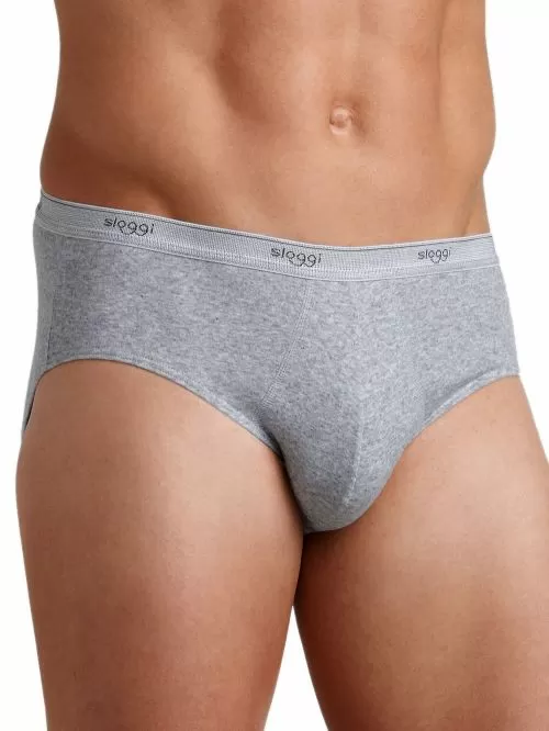 SLOGGI Men Basic Midi Ανδρικό Σλιπ - Ποιοτικό Βαμβάκι - Logo