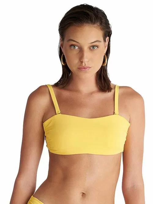 Μαγιό BLU4U Solids Μπικίνι Strapless Μπούστο - Αόρατη Ενίσχυση 