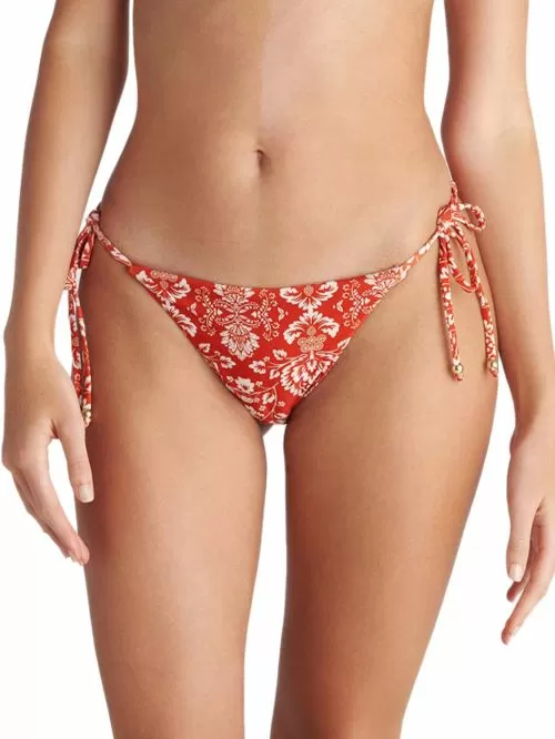 Μαγιό BLU4U Coral Damask Μπικίνι Σλιπ Κανονικό Δετό