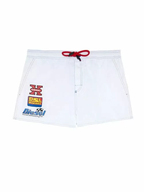DIESEL Ανδρικό Μαγιό Caybay - Boxer Κοντό - Retro Logo 