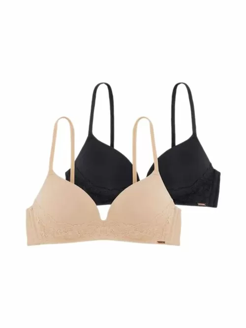 Σουτιέν DORINA Fili 1+1 ΔΩΡΟ - Eco Fibres - Ήπια Ενίσχυση - Χωρίς Μπανέλα