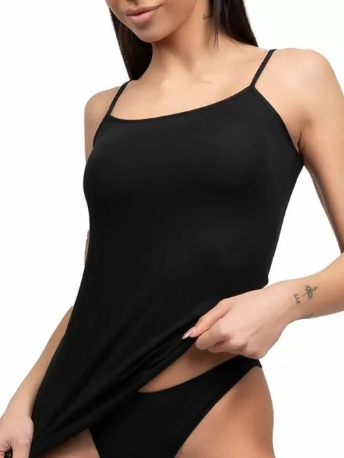 GKAPETANIS Top με Λεπτή Τιράντα Soft Touch - Modal & Βαμβάκι - Απαλό & Ελαστικό