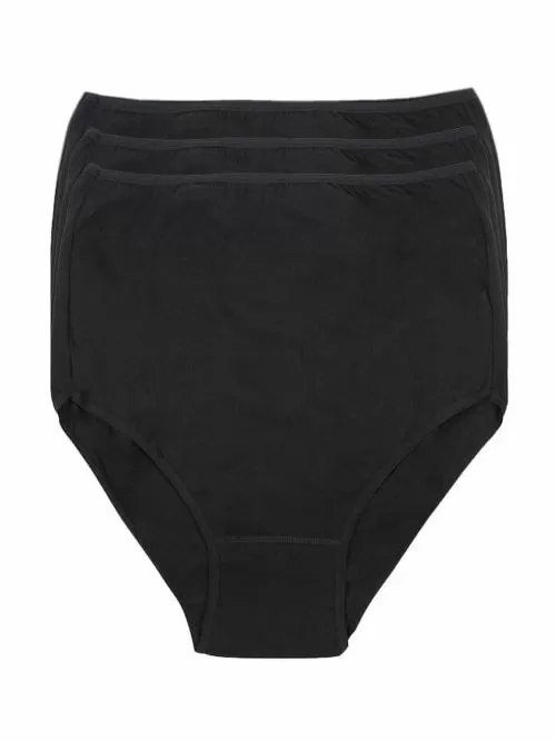 GKAPETANIS Σλιπ Maxi 4/4 Basic - Ψηλό & Φαρδύ - Ελαστικό Βαμβάκι - 3 Τεμάχια 