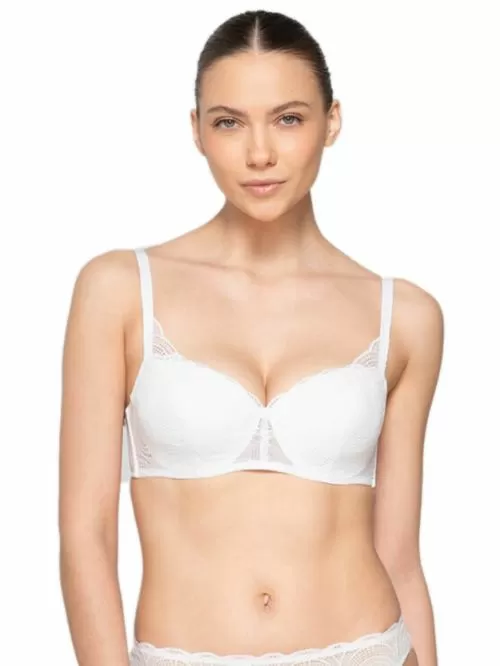 Σουτιέν LUNA Balconette Pearl - Ενίσχυση & Μπανέλα - Δαντέλα