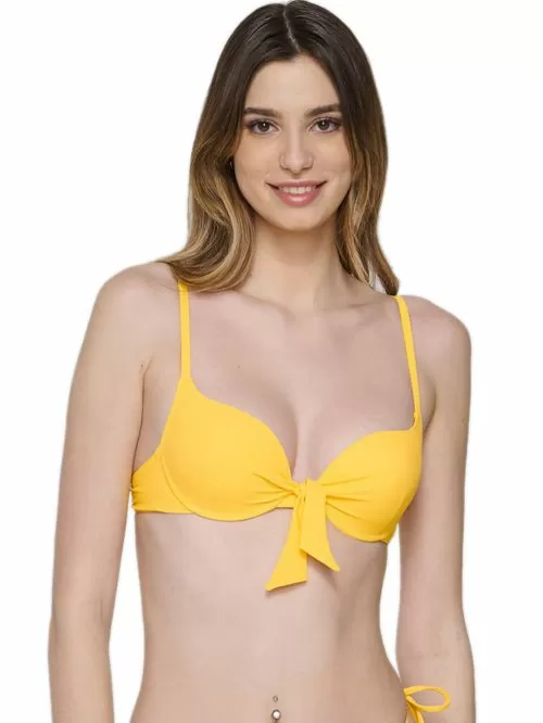 μπικίνι τρίγωνο luna 92061 yellow μπροστά
