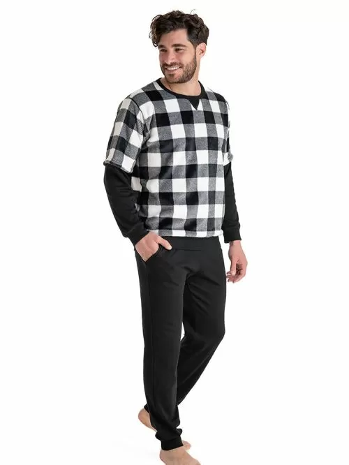 Ανδρική Φόρμα Homewear RACHEL - Ζεστό & Απαλό Fleece